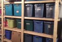 Our 70 Storage Bin Shelving Part One Diy Repurpose Garage with regard to dimensions 2250 X 3000