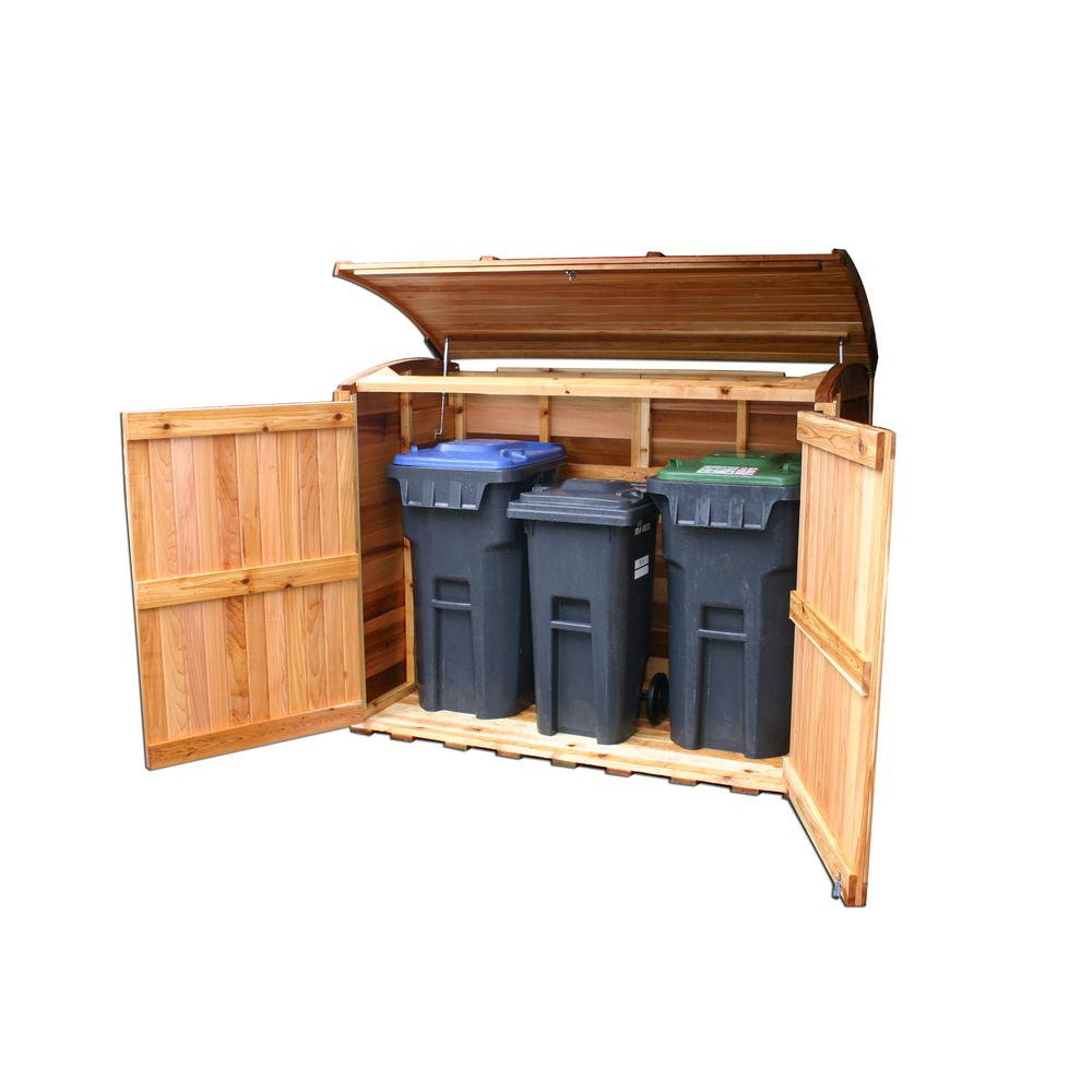 Outdoor Living Today 6 Ft X 3 Ft Oscar Waste Management Shed inside sizing 1000 X 1000