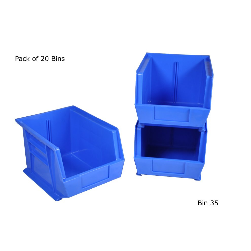 Pack Of 10 Rhino Tuff Bin35 Plastic Parts Storage Bins Engineering in proportions 990 X 990