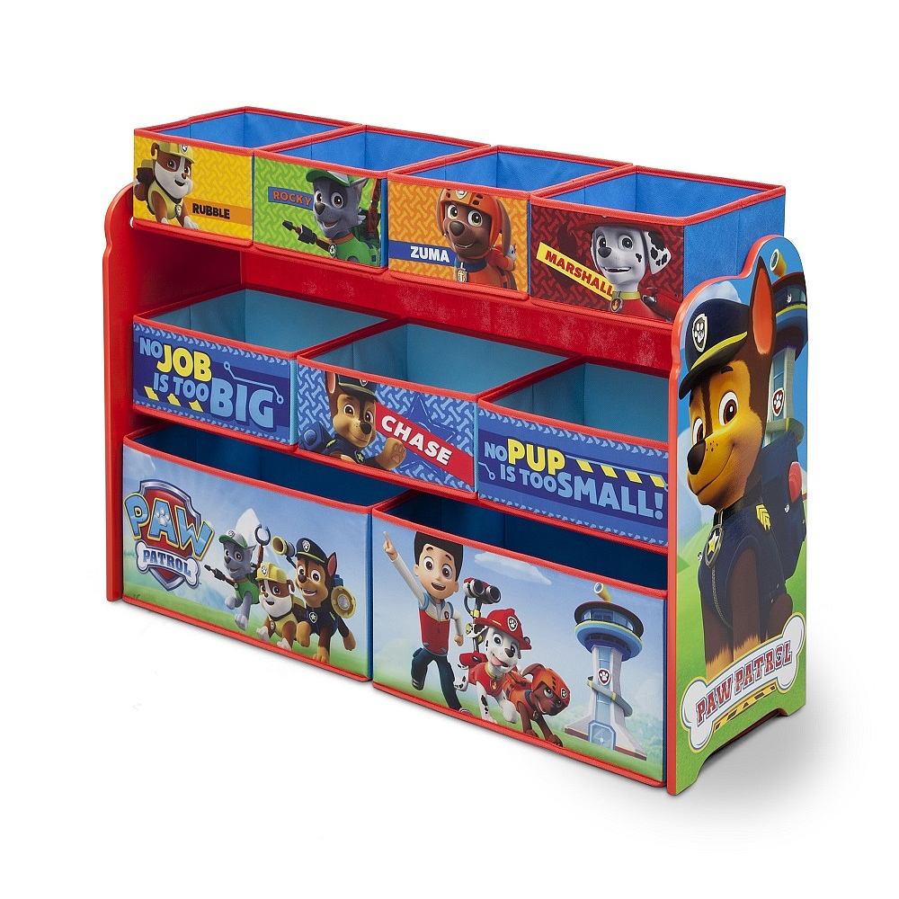 Paw Patrol Deluxe Multi Bin Toy Organizer Delta Enterprise Toysrus regarding size 1000 X 1000