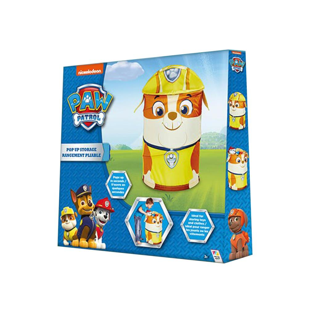 Paw Patrol Pop Up Toy Storage Bin Wa276pwp Character Brands with regard to proportions 1005 X 1005