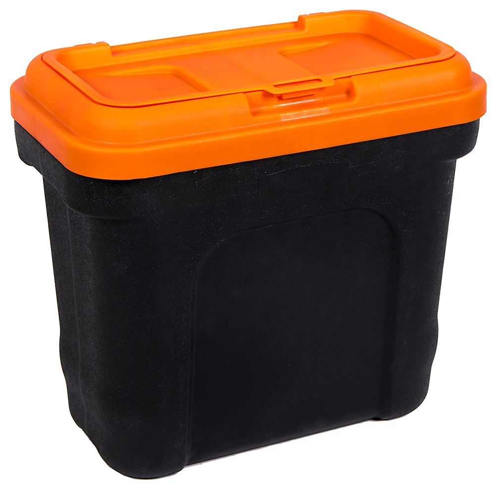 Pet Food Black Orange Container With Scoop Dog Cat Dry Food inside sizing 1000 X 1000