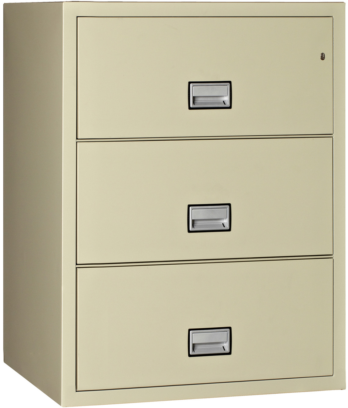 Phoenix Lat3w31 Lateral 31 Inch 3 Drawer Fireproof File Cabinet for proportions 1140 X 1335