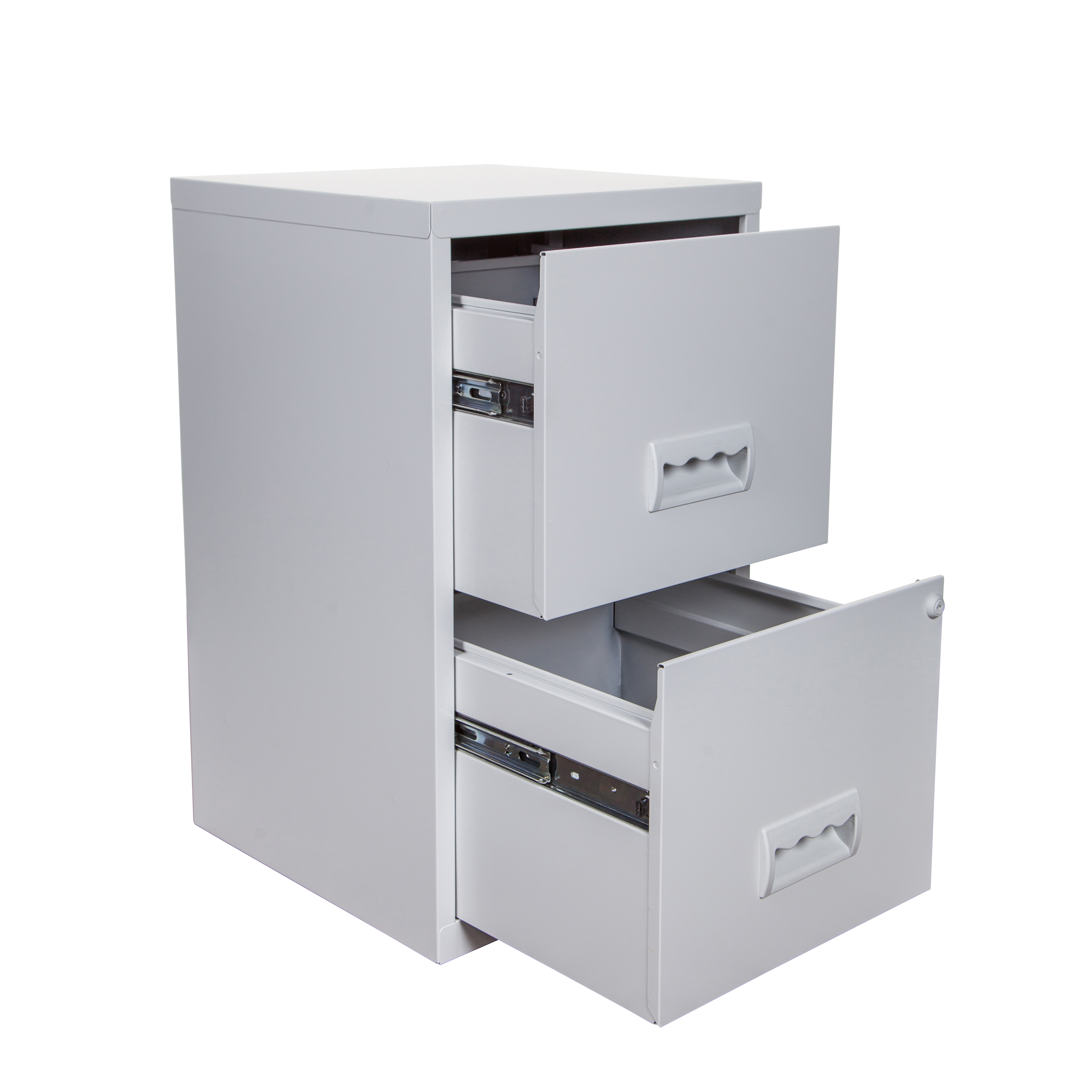 Pierre Henry Filing Cabinet Steel Lockable 2 Drawers A4 Grey Ref for proportions 1200 X 1200