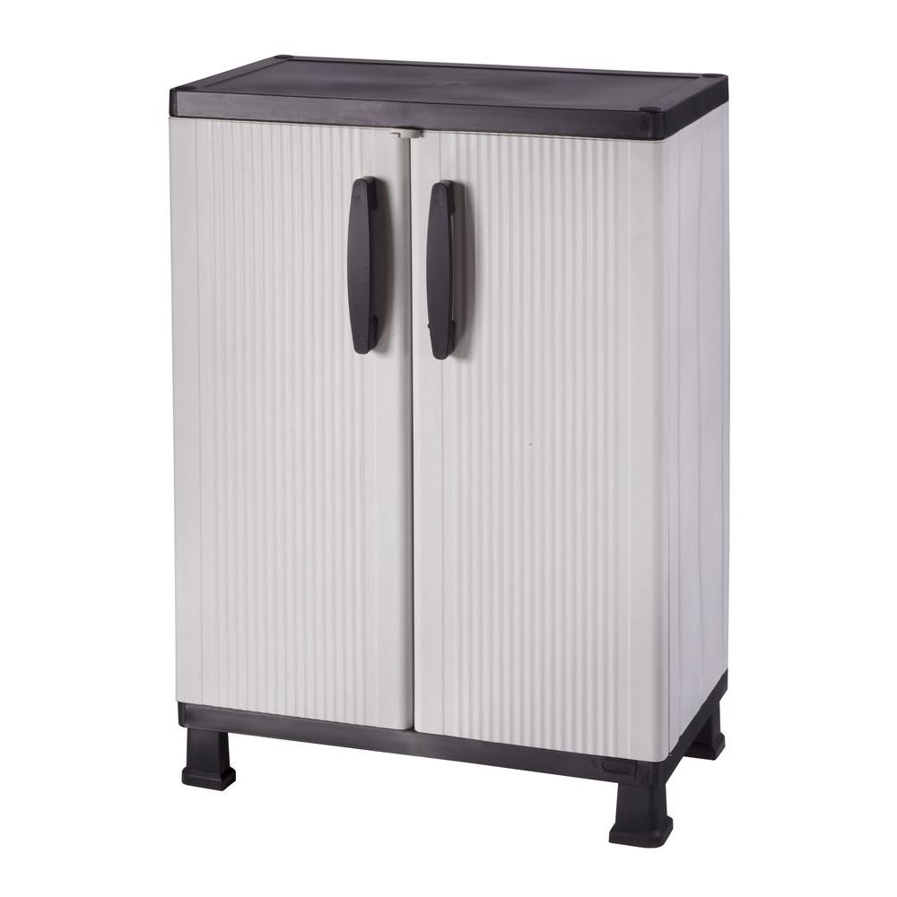 Plastic Free Standing Cabinets Garage Cabinets Storage Systems intended for proportions 1000 X 1000