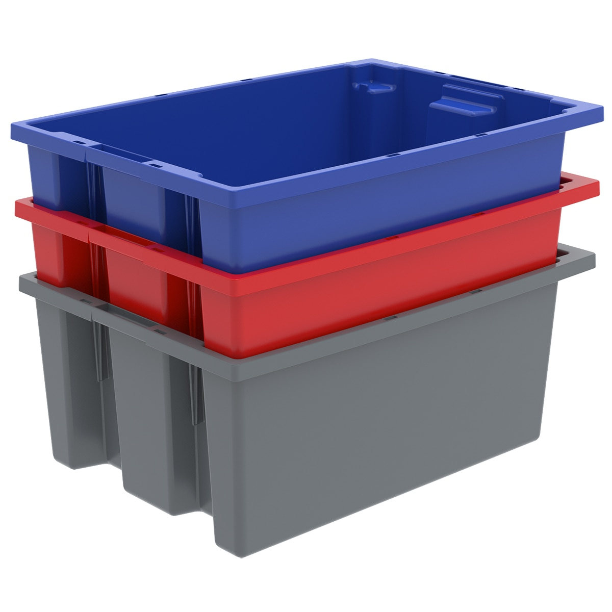 Plastic Storage Bins Plastic Totes Industrial Shelving Systems pertaining to sizing 1200 X 1200
