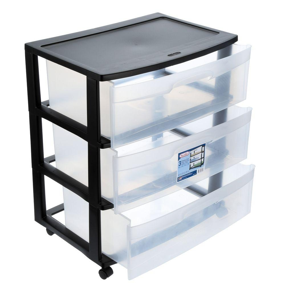 Plastic Storage Bins With Drawers On Wheels Storage Ideas for sizing 1000 X 1000