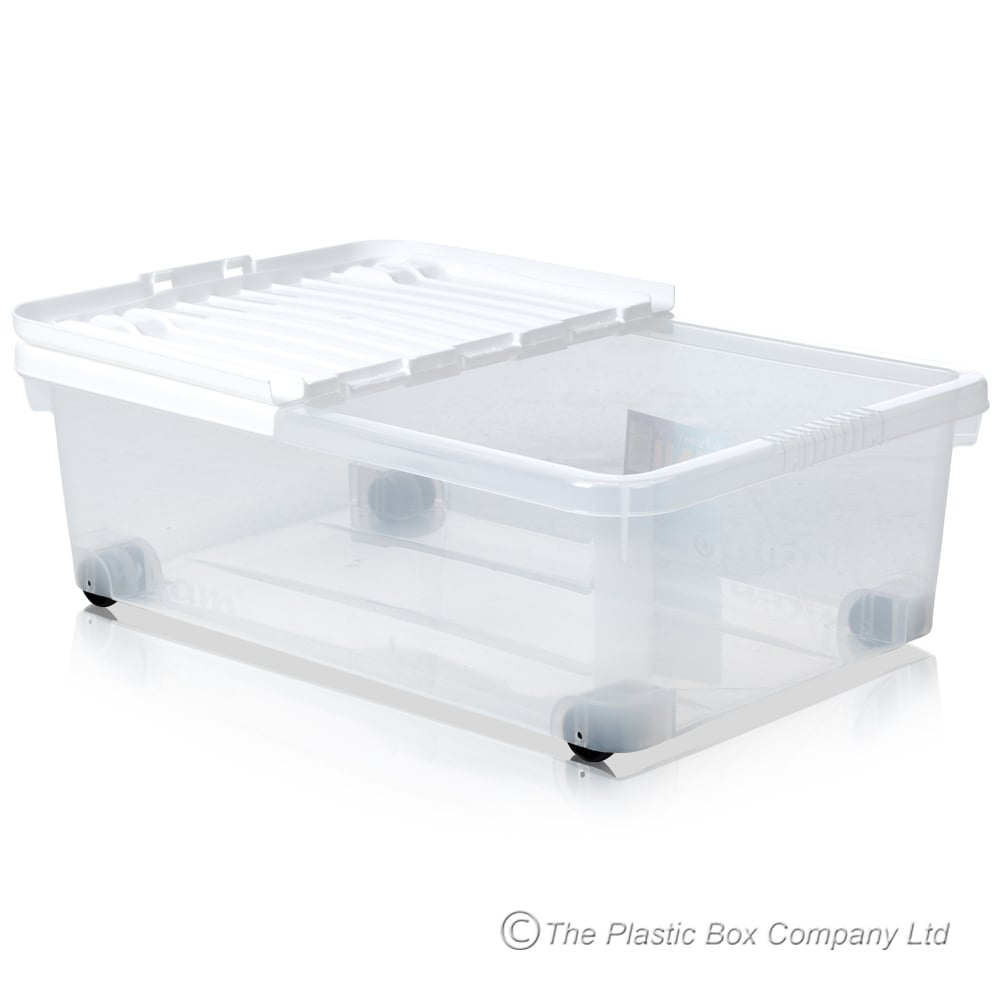 Plastic Storage With Wheels throughout size 1000 X 1000