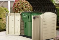 Plastic Wheelie Bin Storage Quality Plastic Sheds in size 931 X 925