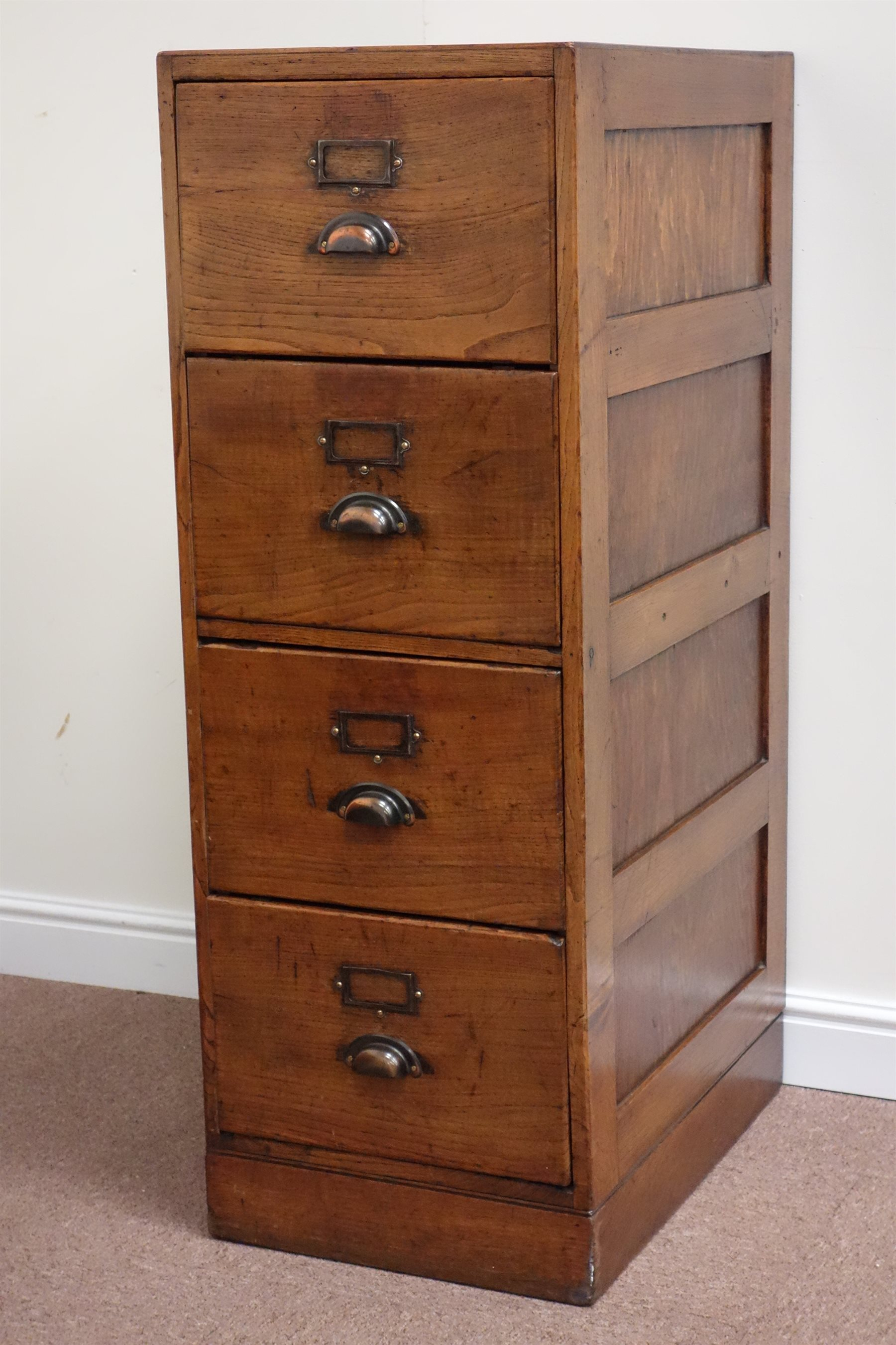 Pooley Early 20th Century Vintage Oak Filing Cabinet Fitted With with regard to sizing 1800 X 2700