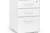 Poppin Stow File Cabinet 3 Drawer White 100425 Staples regarding measurements 1000 X 1000