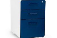 Poppin Stow File Cabinet 3 Drawer White Red 100427 Staples for sizing 1000 X 1000