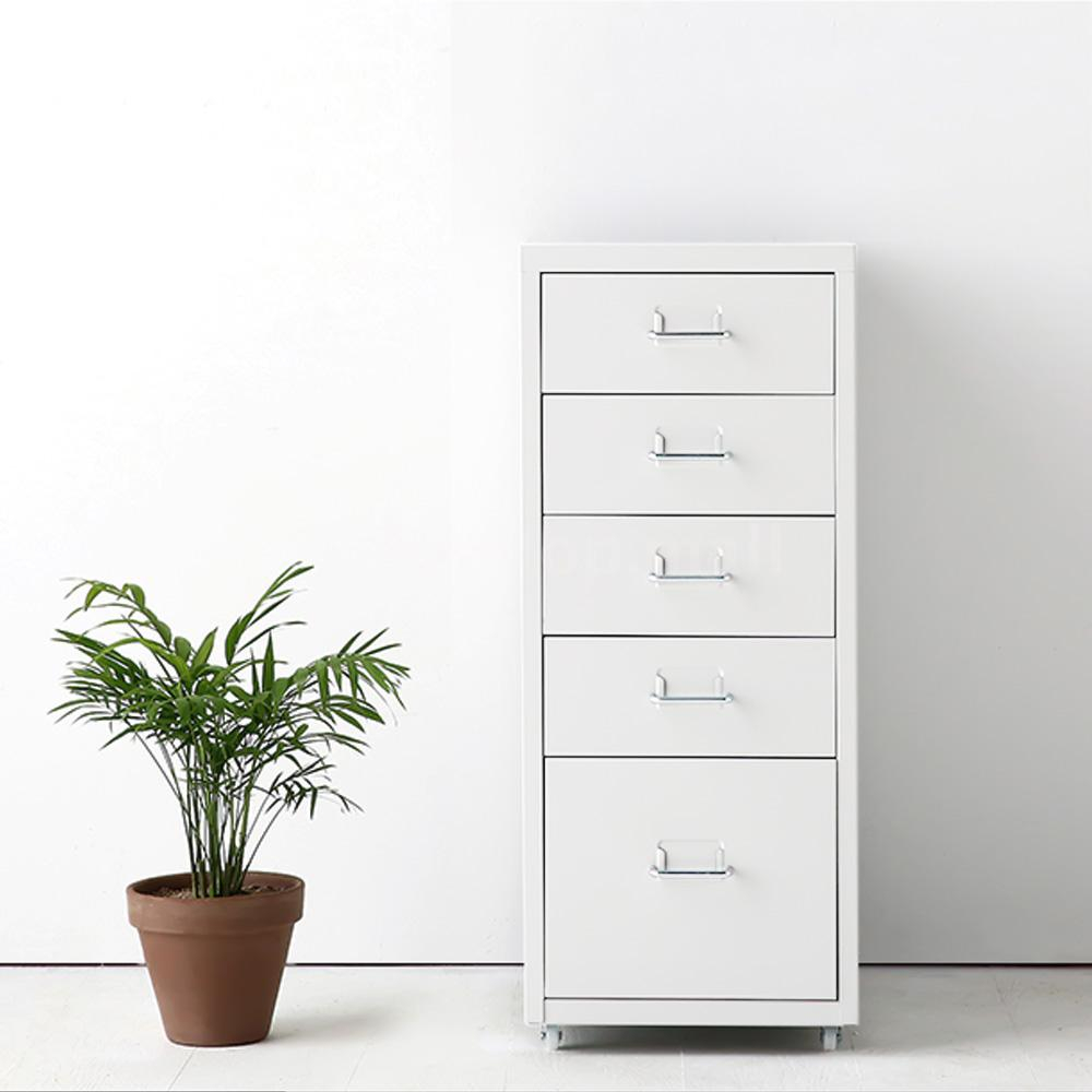 Portable Ikayaa 5 Drawer Metal File Cabinet Home Filing Office in size 1000 X 1000