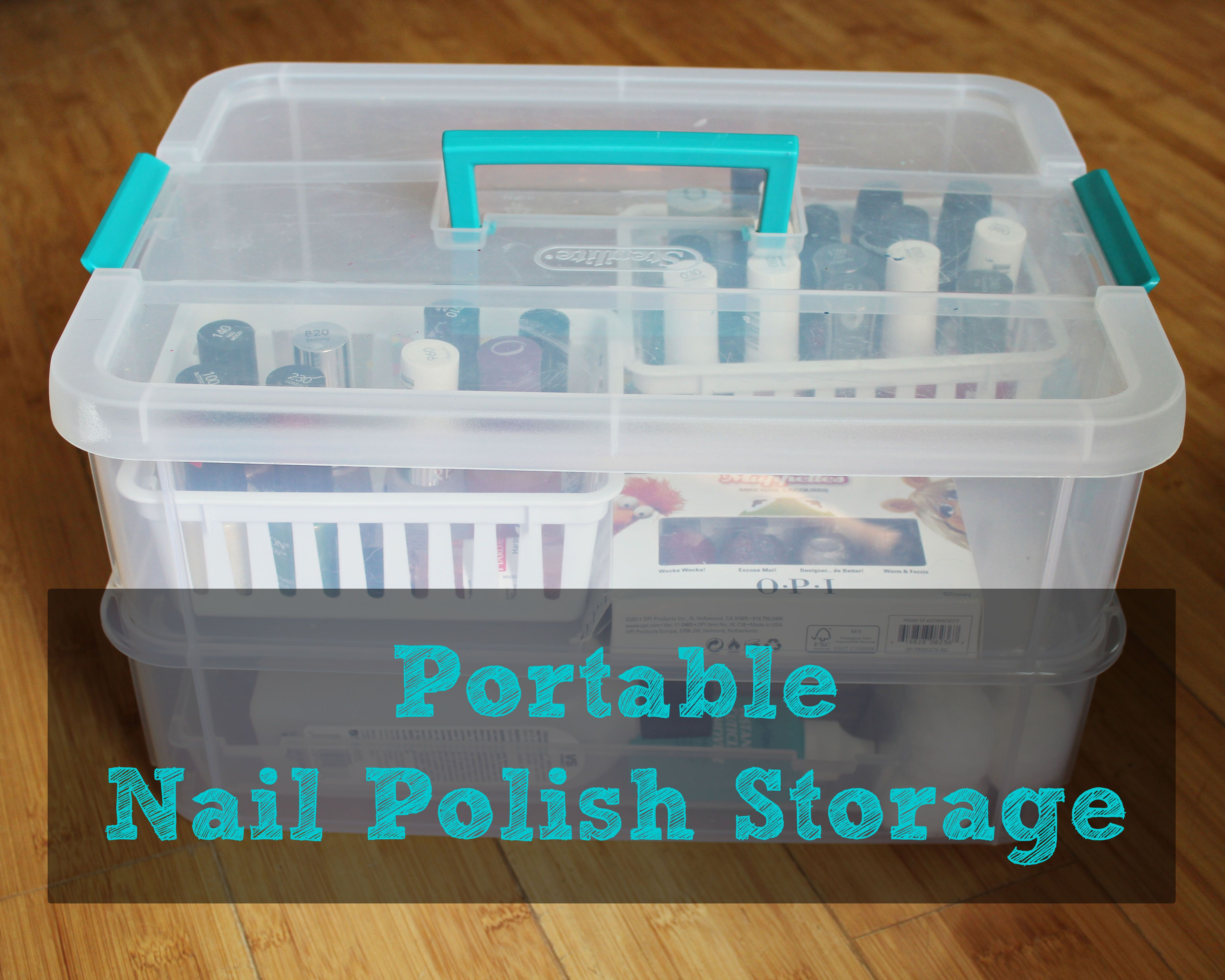 Portable Nail Polish Storage Nails Nail Polish Storage Diy Nail inside sizing 4320 X 3456