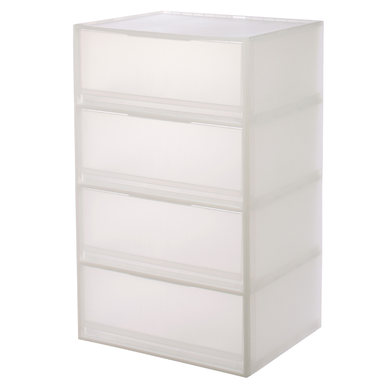 Pp Storage Case Drawer Wide M 4row Muji in dimensions 1260 X 1260