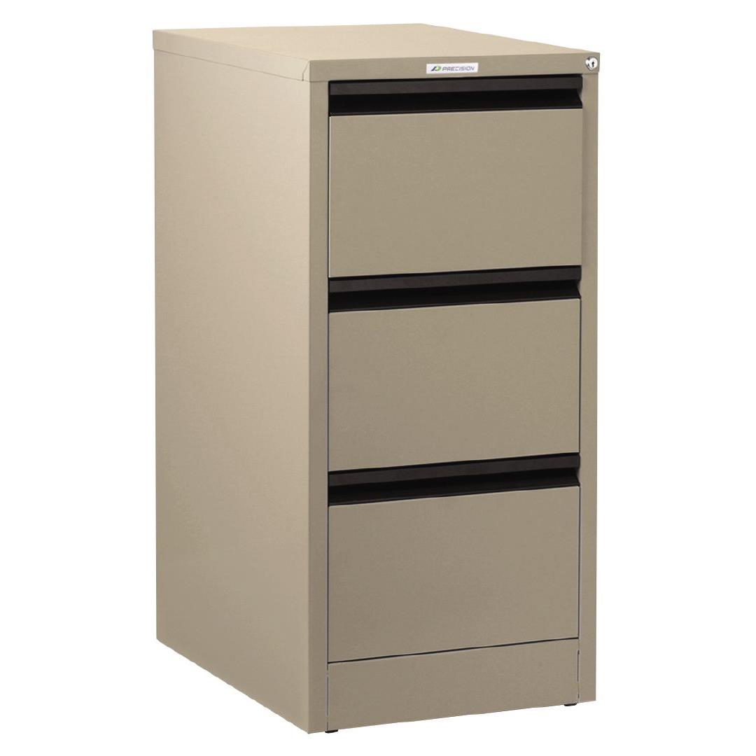 Precision Classic Filing Cabinet 3 Drawer Silver Grey Silver Grey pertaining to size 1080 X 1080