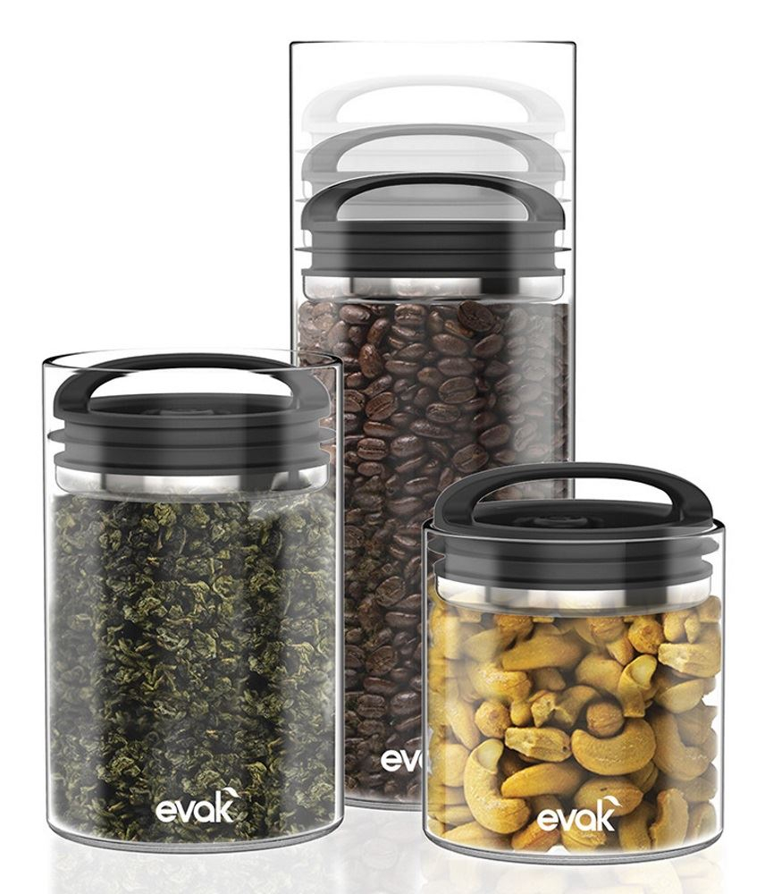 Prepara Evak Glass Airtight Food Pasta Coffee Cereal Storage inside size 856 X 1000