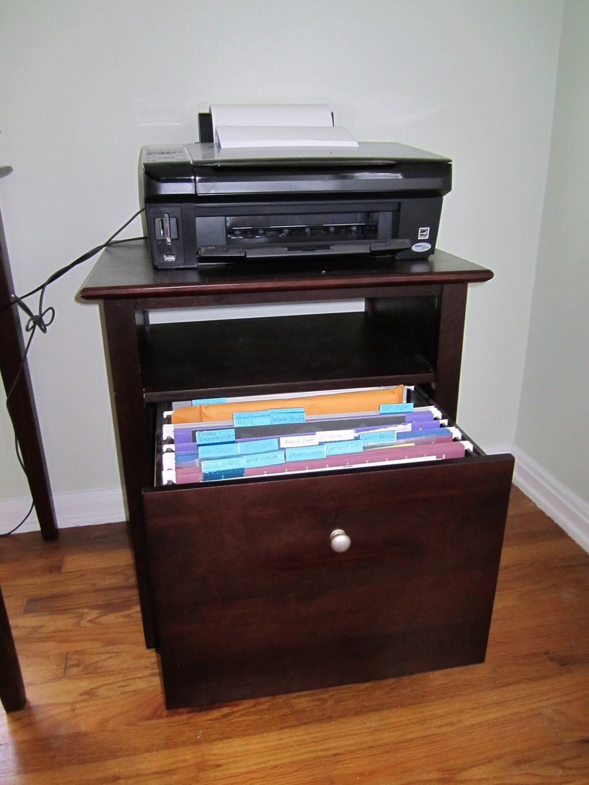 Printer Stand File Cabinet Sbiroregon throughout sizing 1200 X 1600