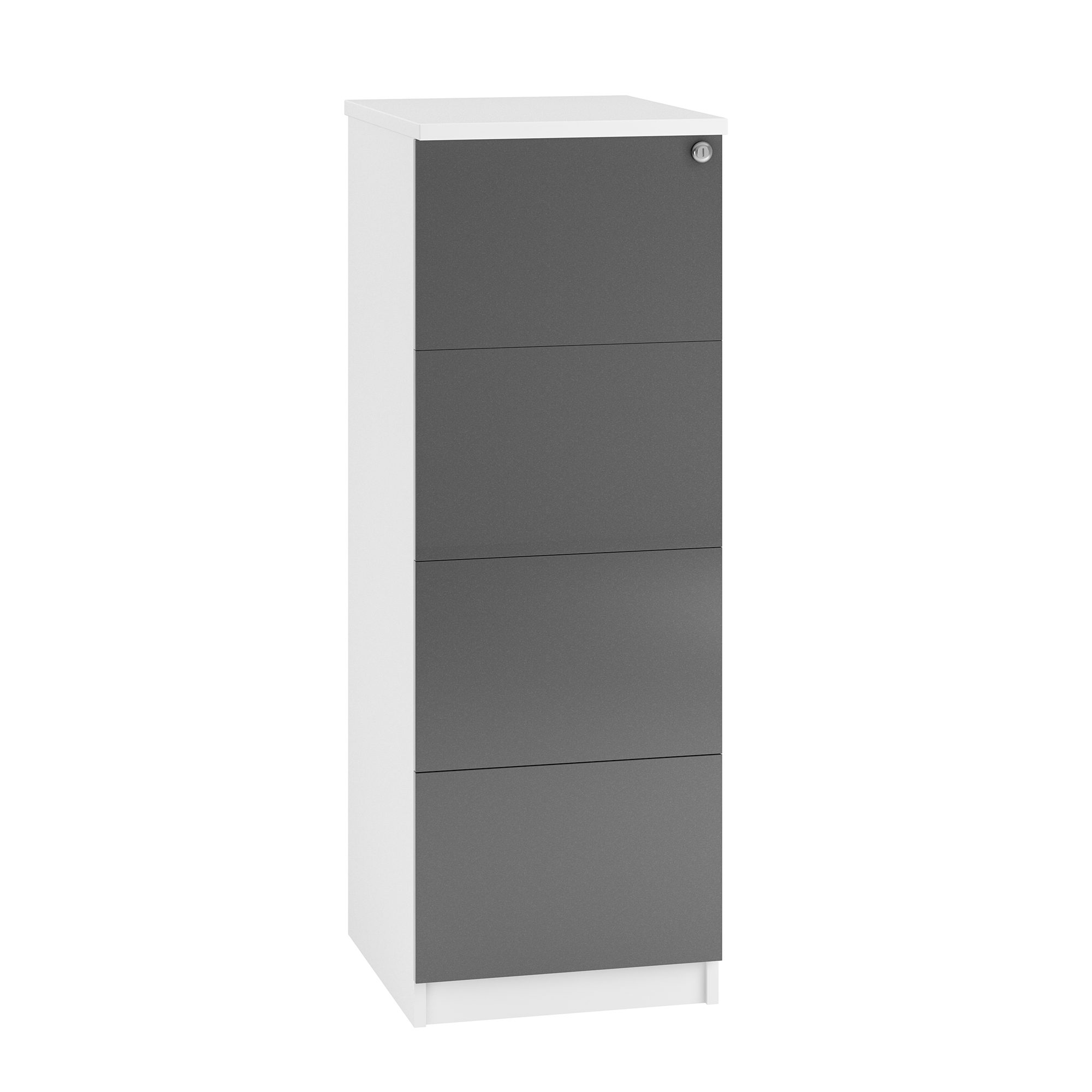 Prism Eco High Quality 4 Drawer Wooden Filing Cabinet Grey with regard to sizing 2000 X 2000