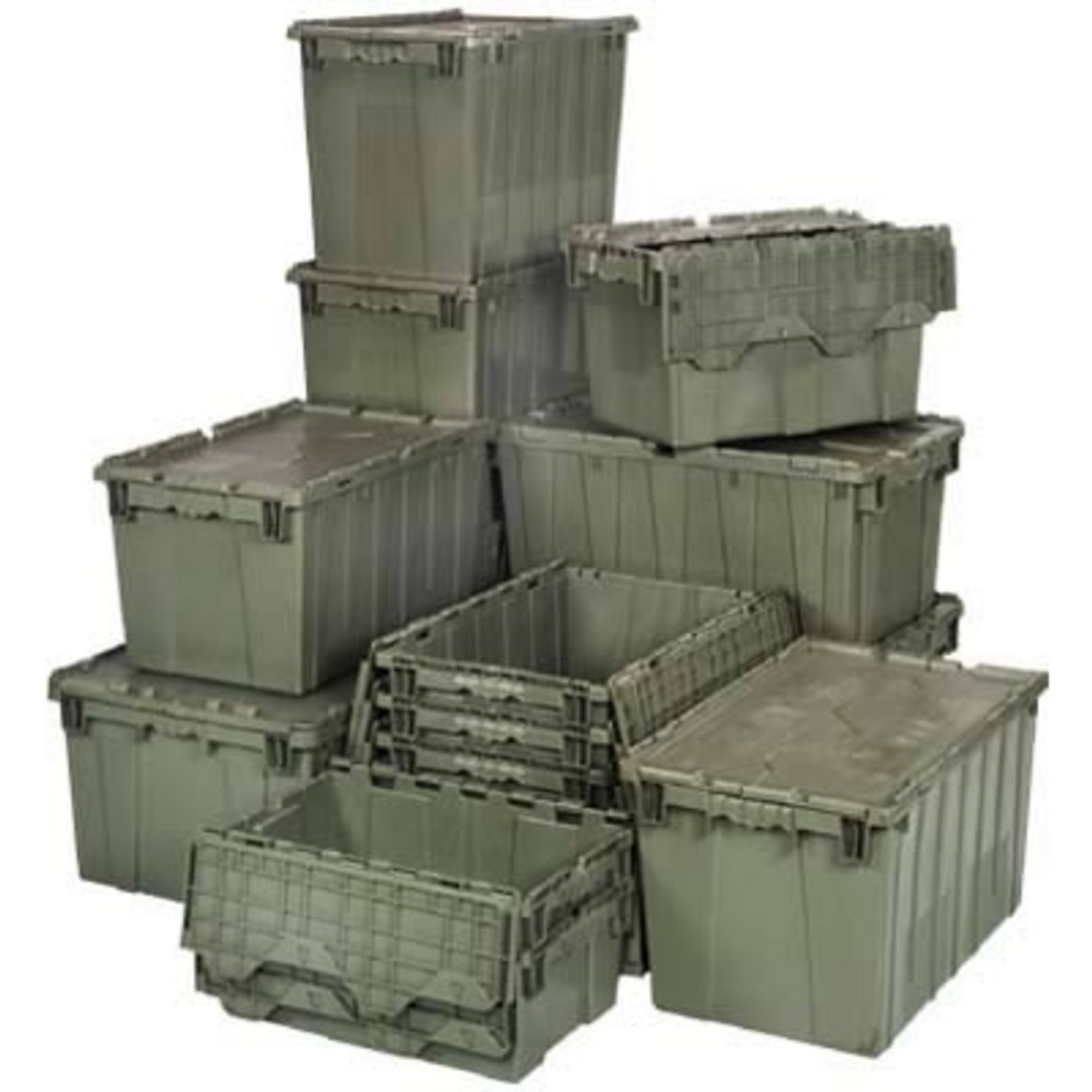 Quantum Storage Heavy Duty Attached Top Container 24in X 20in X inside size 2000 X 2000