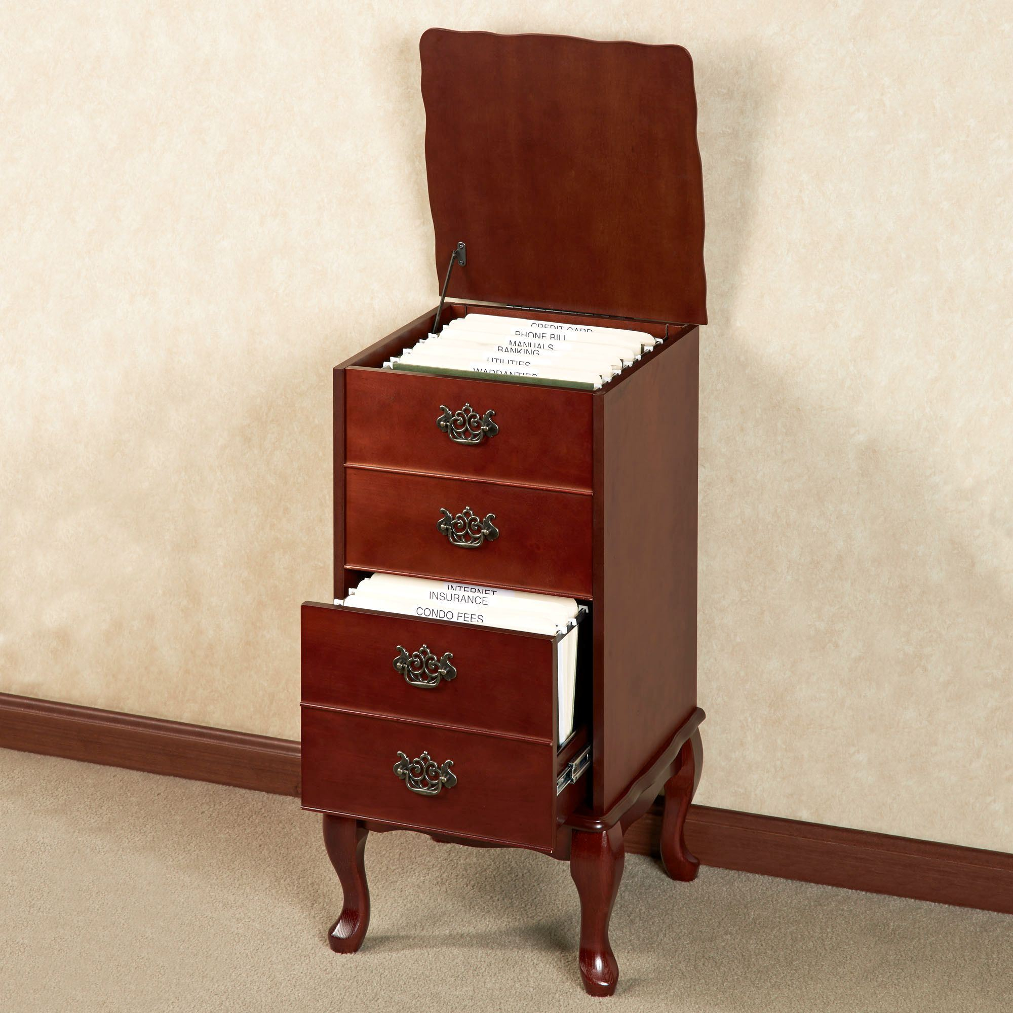 Queen Anne Filing Cabinet within measurements 2000 X 2000