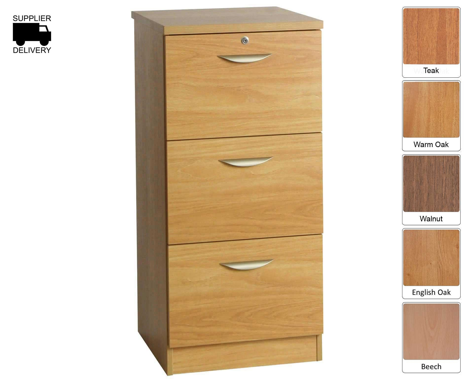 R White Filing Cabinet 3 Drawer M 3df H1032xw479xd540mm Walnut with dimensions 1890 X 1540