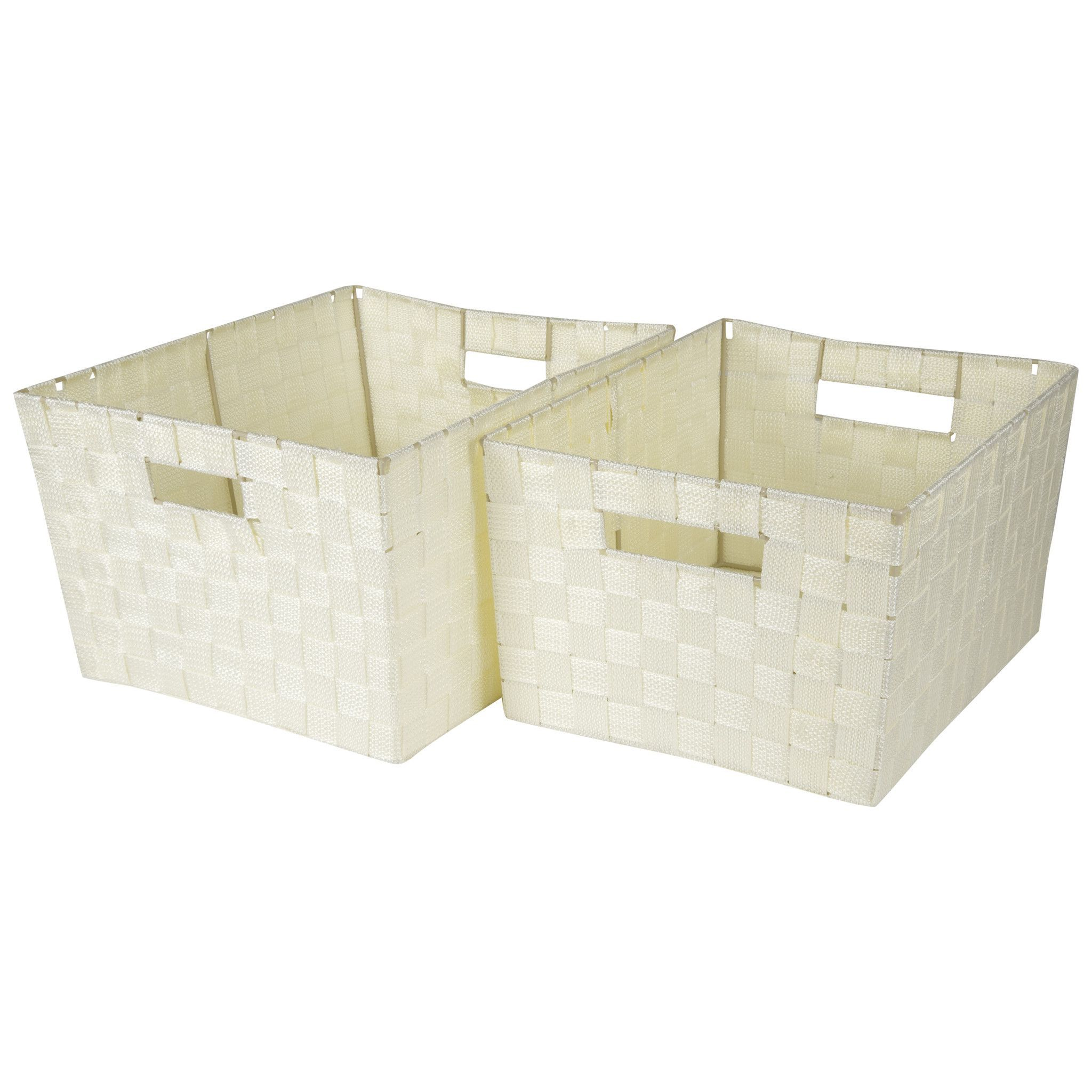 Raymond Waites Weave Storage Bins Nested Set Of 2 Products inside measurements 2048 X 2048