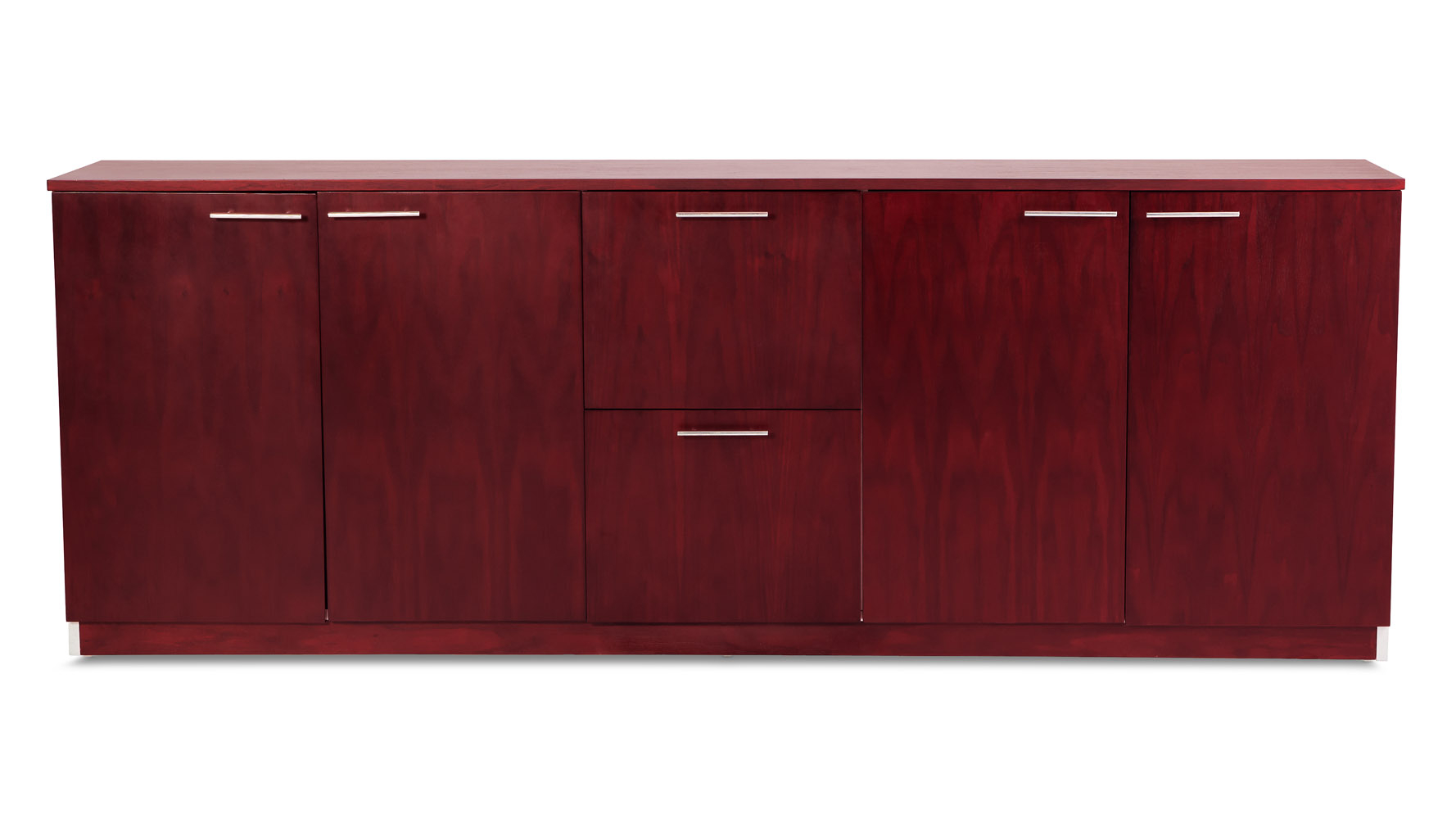 Reagan Mahogany Credenza Cabinet Modern Contemporary Filing And within proportions 1778 X 1000