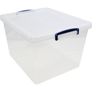 Really Useful Clear Plastic Storage Box 335 Litres Hobcraft in dimensions 1200 X 1200