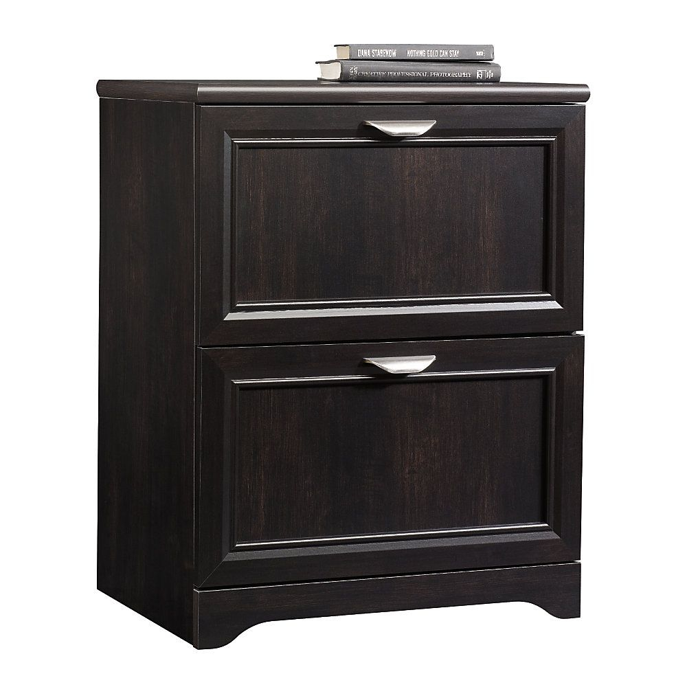 Realspace Magellan Lateral File Cabinet 2 Drawers 24w Espresso intended for size 1000 X 1000