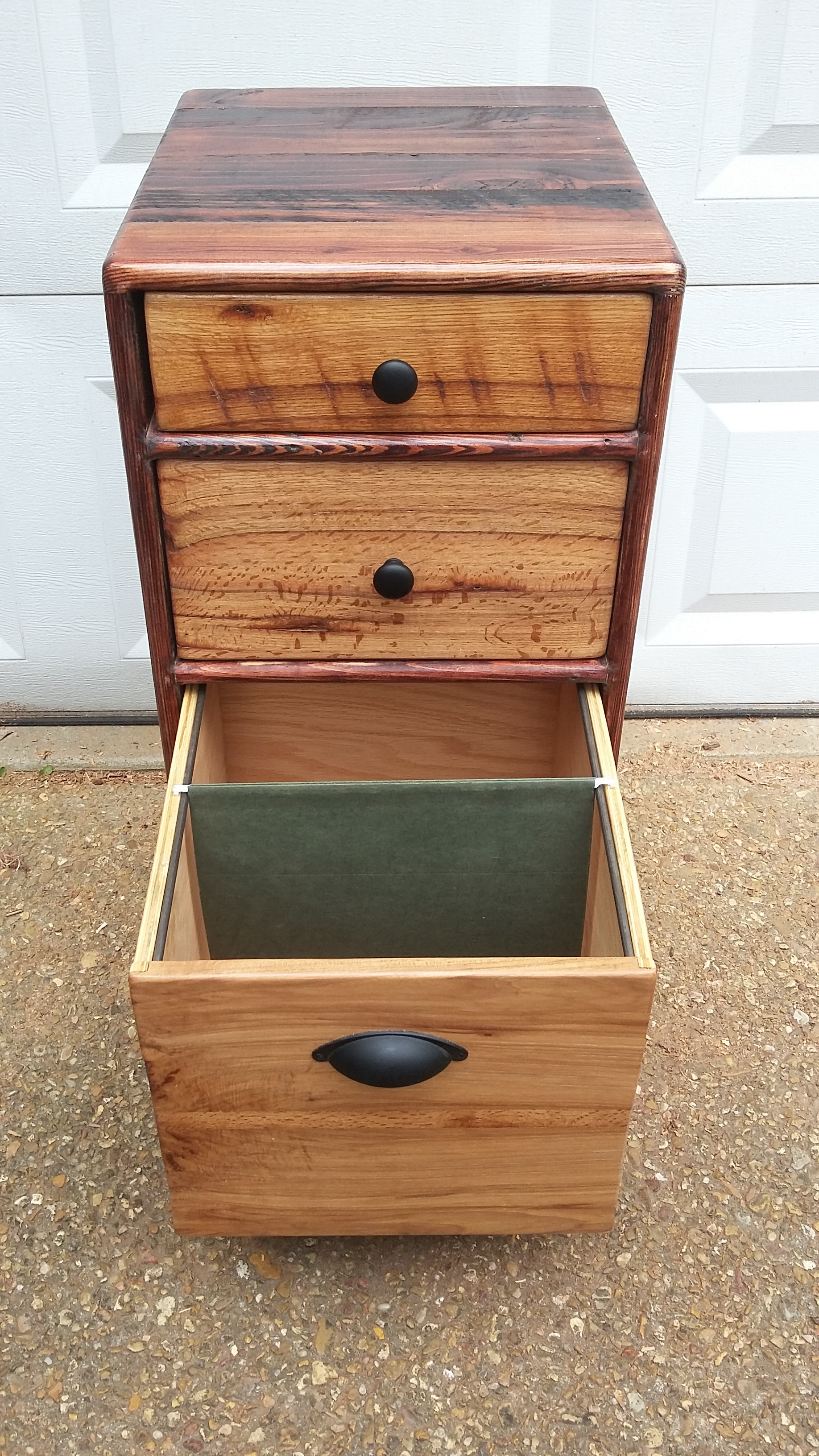 Reclaimed Wood Filing Cabinet for size 1836 X 3264