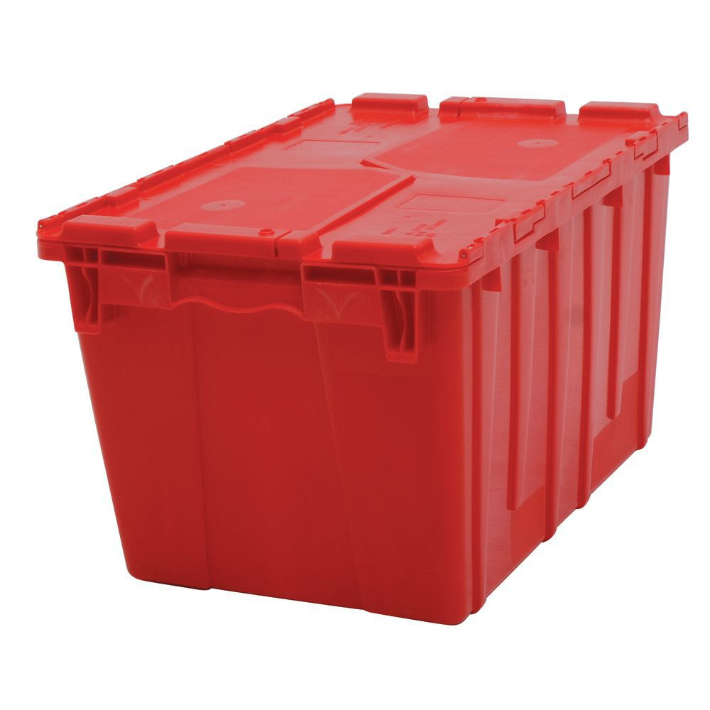 Red Plastic Storage Bins with size 1000 X 1000