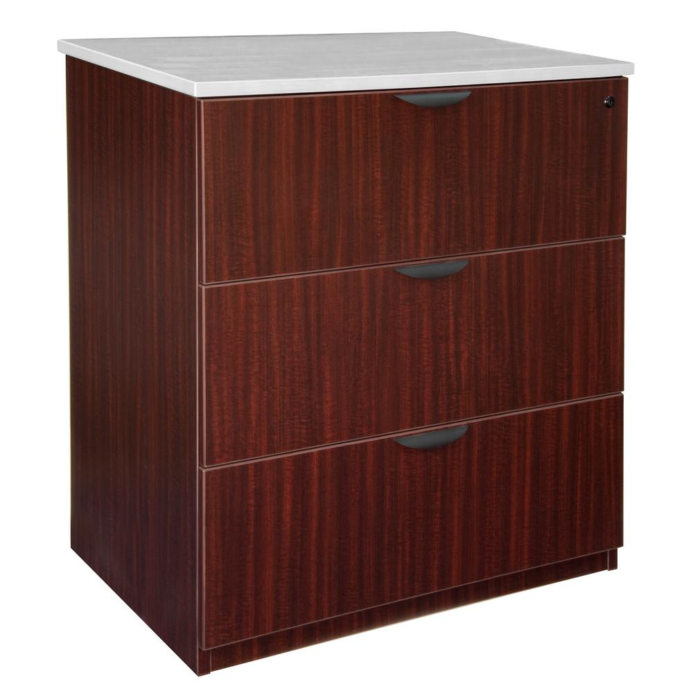 Regency Legacy Mahogany Stand Up Lateral File Without Top Lplf4136mh in proportions 1000 X 1000