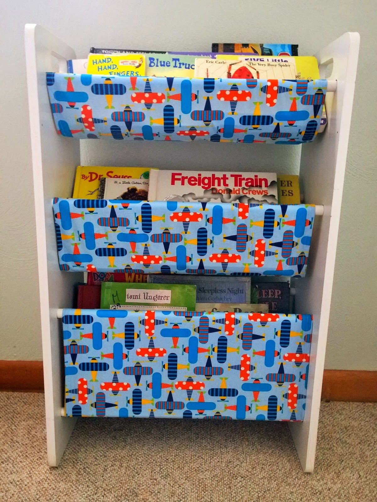 Repurpose An Old Toy Storage Bin Rack Into A Sling Book Rack within proportions 1200 X 1600