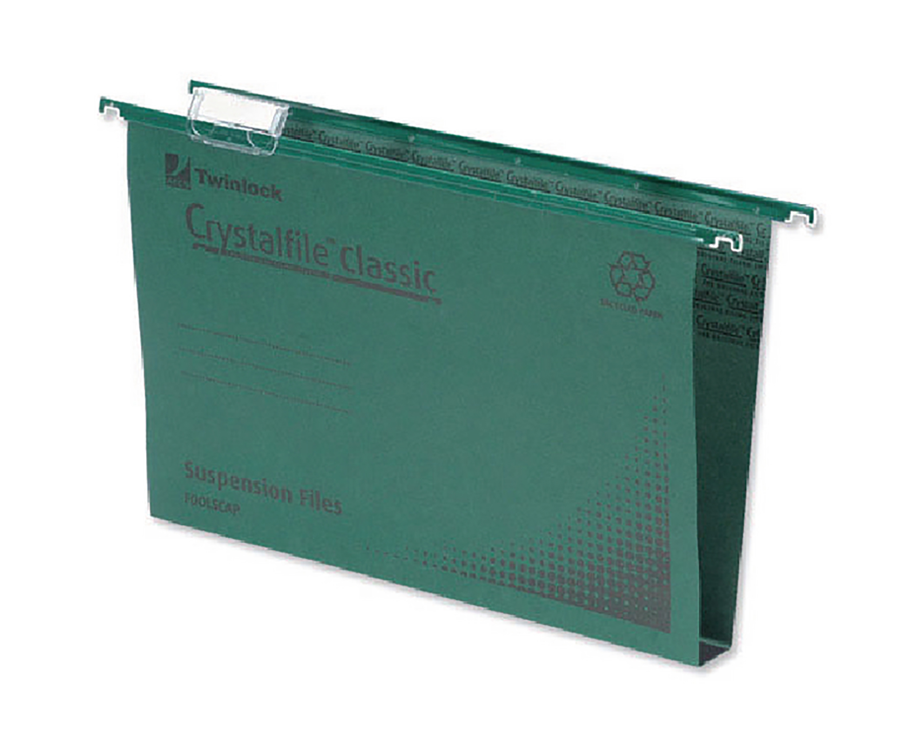 Rexel Crystalfile Classic Suspension File 50mm Green within dimensions 1890 X 1540