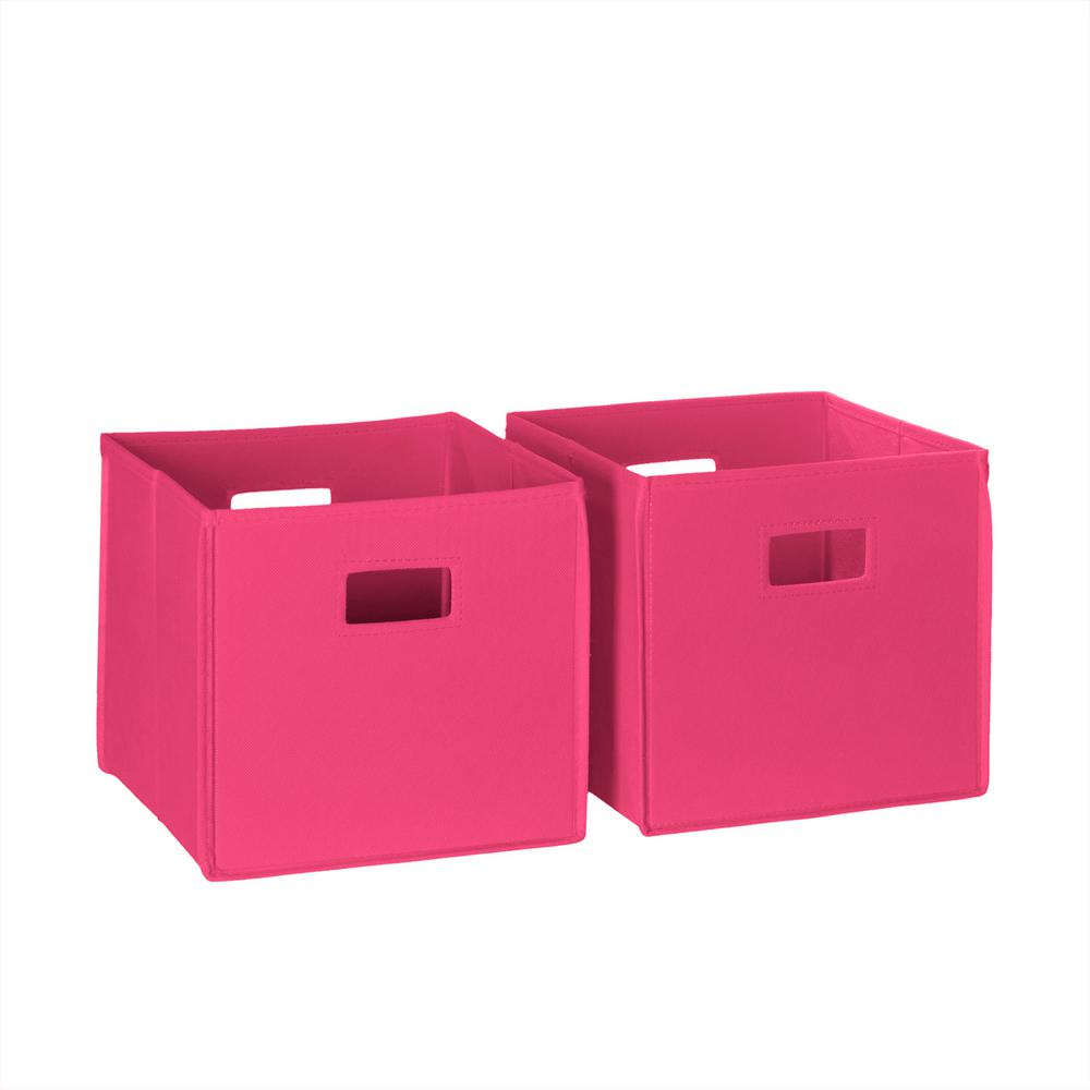 Riverridge Home 105 In W X 10 In H Hot Pink Folding Storage Bin regarding measurements 1000 X 1000
