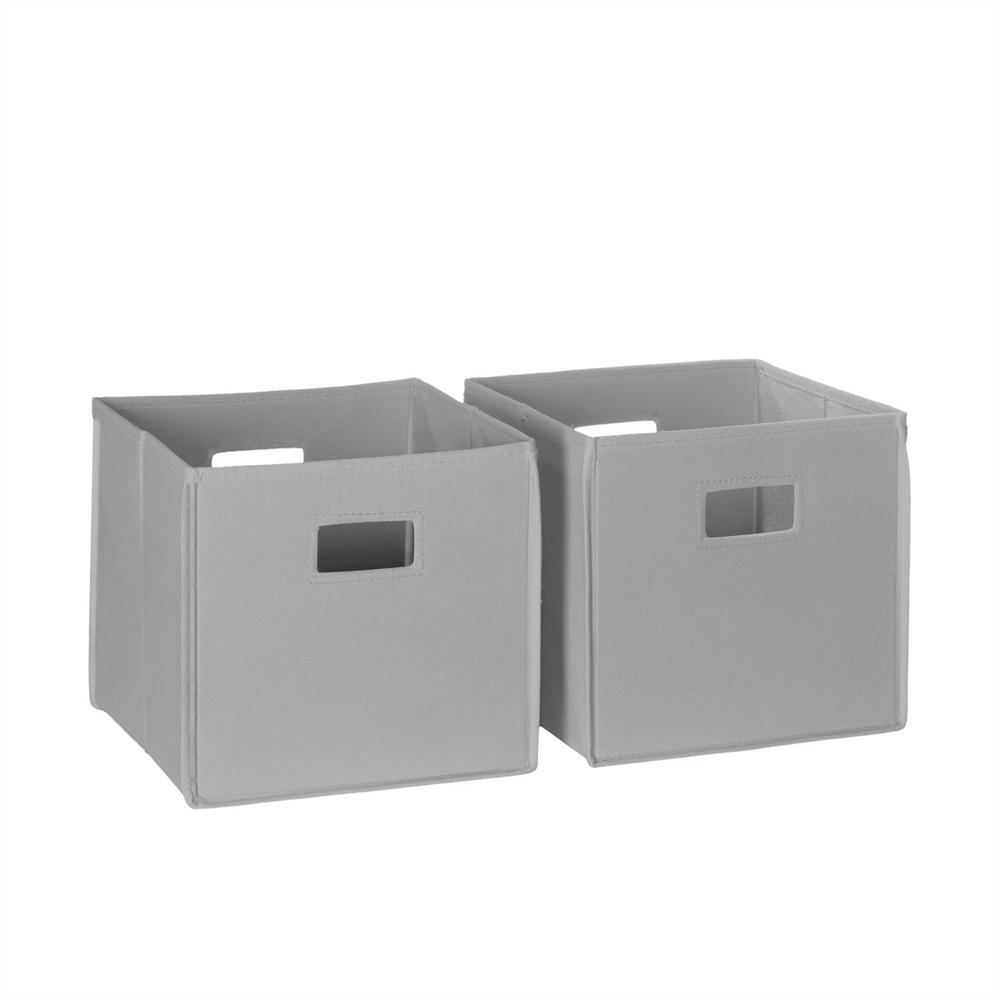 Riverridge Home 105 In X 10 In Folding Storage Bin Set In Gray 2 intended for proportions 1000 X 1000