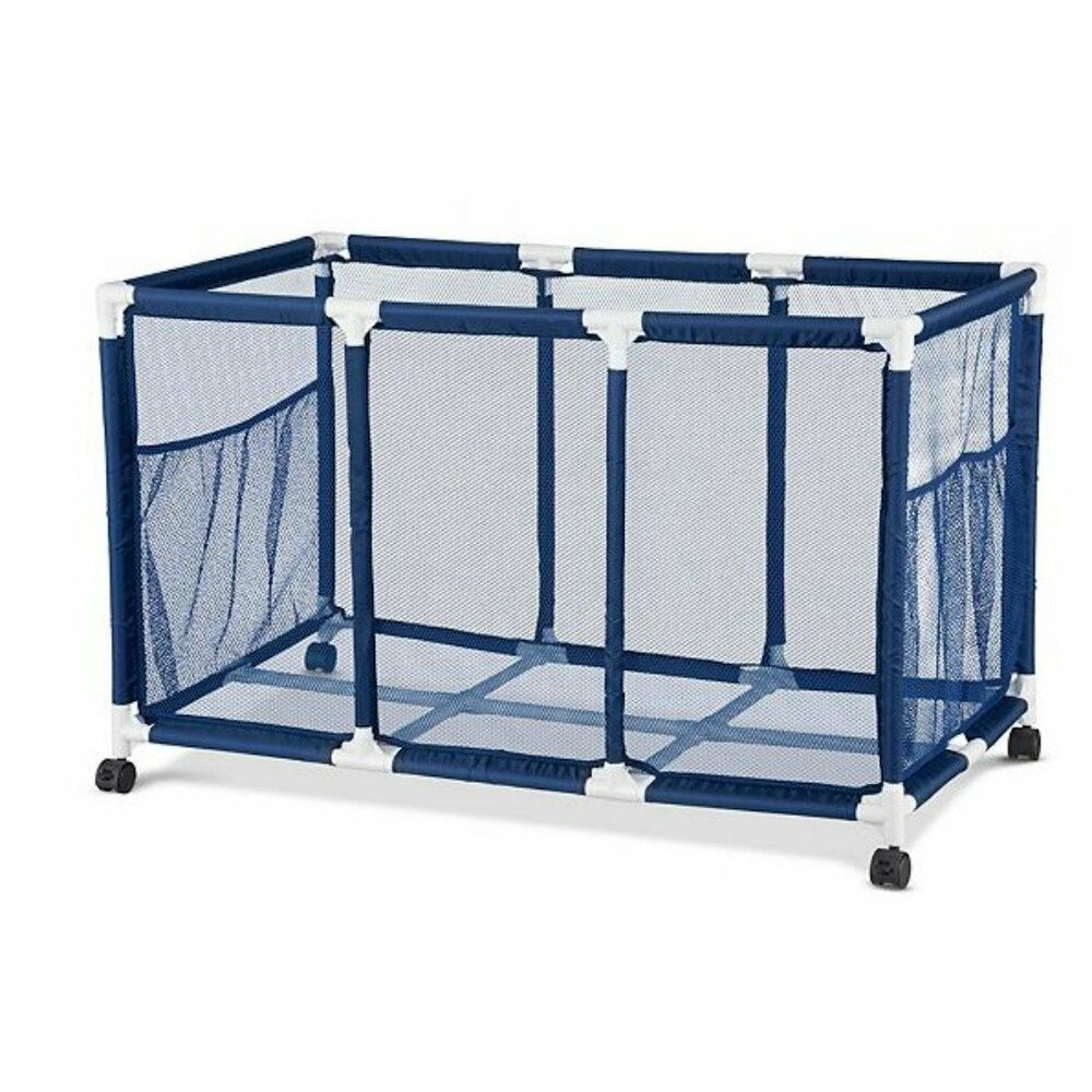 Rolling Pool Toy Storage Cart 3 Bin 42 W X 26h Easier Height For with proportions 1000 X 1000