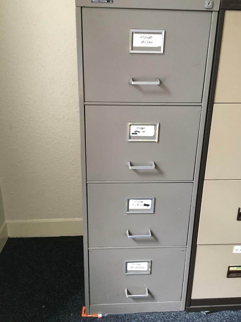 Roneo Vickers 4 Drawer Filing Cabinet In Monifieth Dundee Gumtree for measurements 768 X 1024