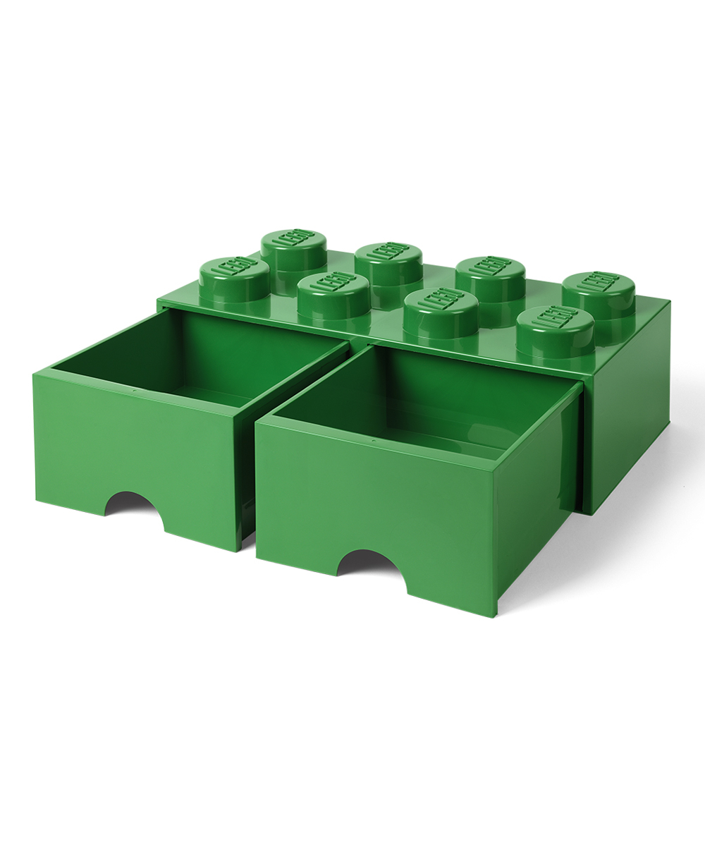 Room Copenhagen Lego Dark Green Eight Peg Storage Brick Zulily within measurements 1000 X 1201