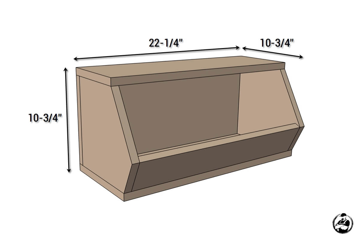 Root Vegetable Storage Bin Free Diy Plans Rogue Engineer with regard to sizing 1200 X 800