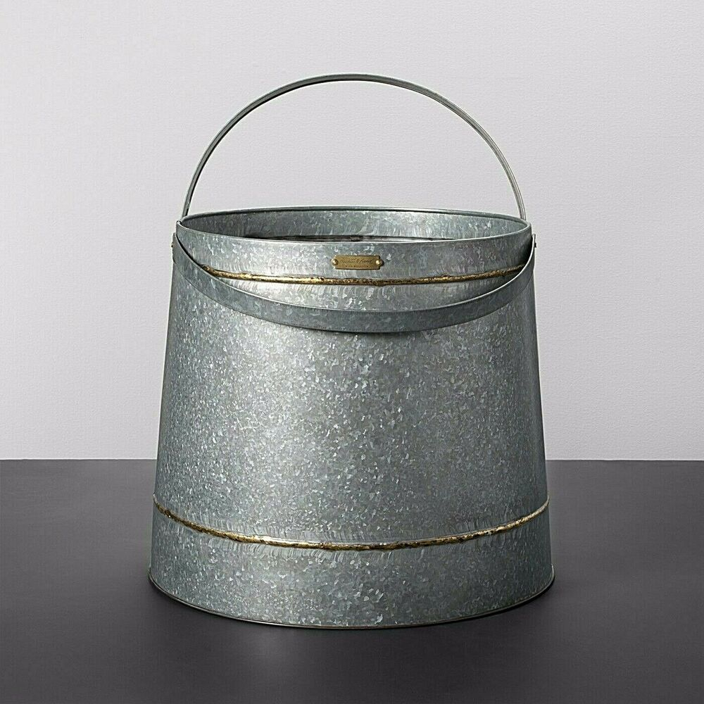 Round Galvanized Storage Bin Hearth Hand With Magnolia intended for size 1000 X 1000