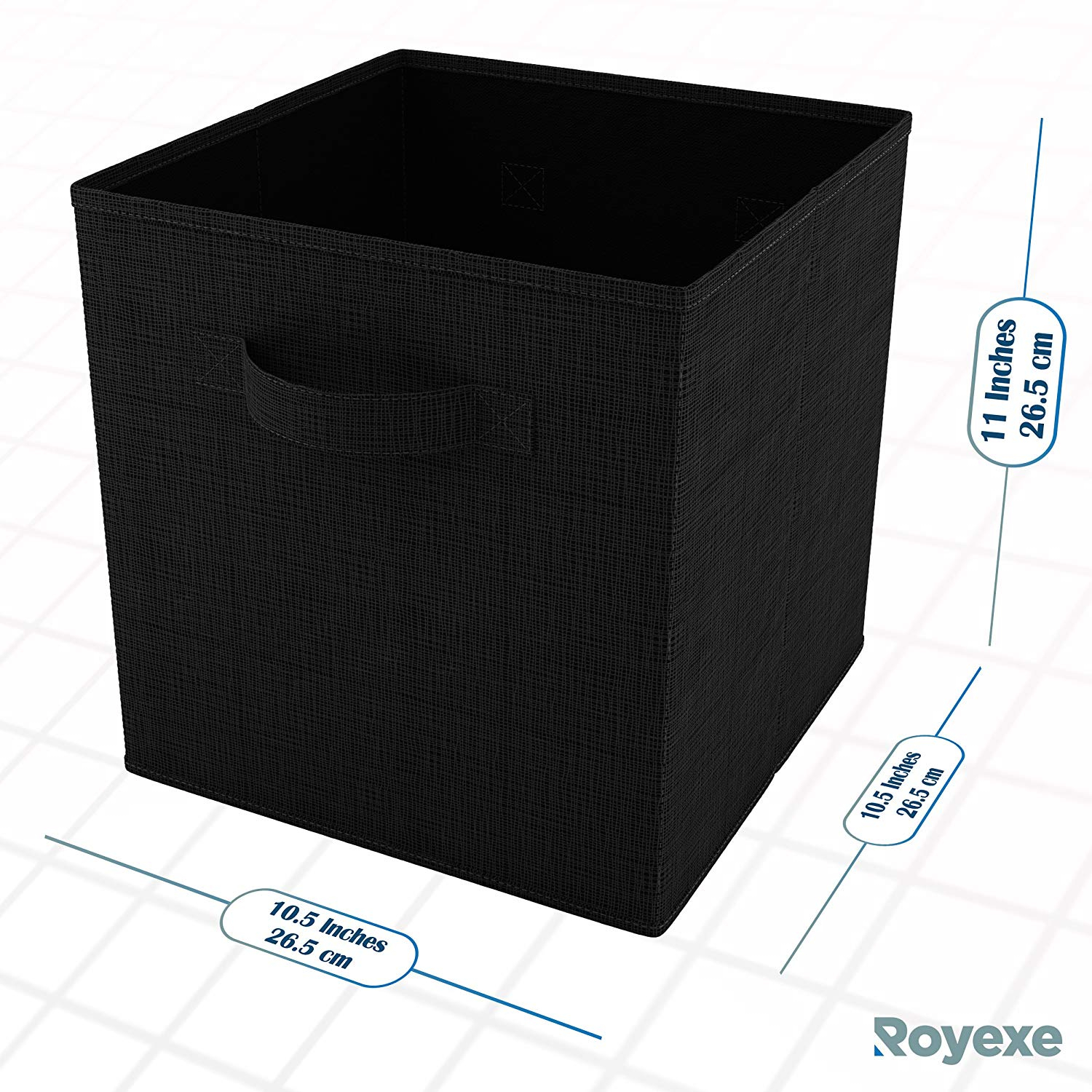 Royexe Storage Cubes Set Of 8 Storage Baskets Features Dual with proportions 1500 X 1500