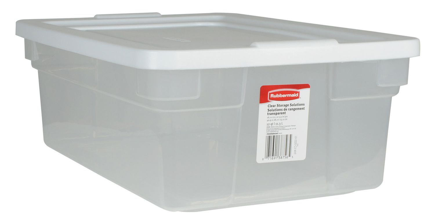 Rubbermaid 113 L Storage Container Walmart Canada regarding proportions 1500 X 775