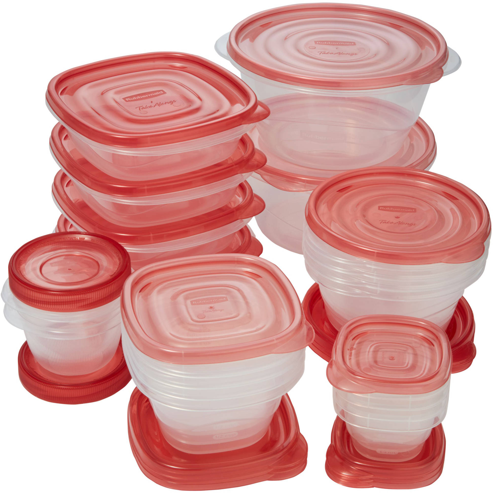 Rubbermaid Brilliance Food Storage Containers Clear 10 Piece Set pertaining to sizing 2000 X 2000