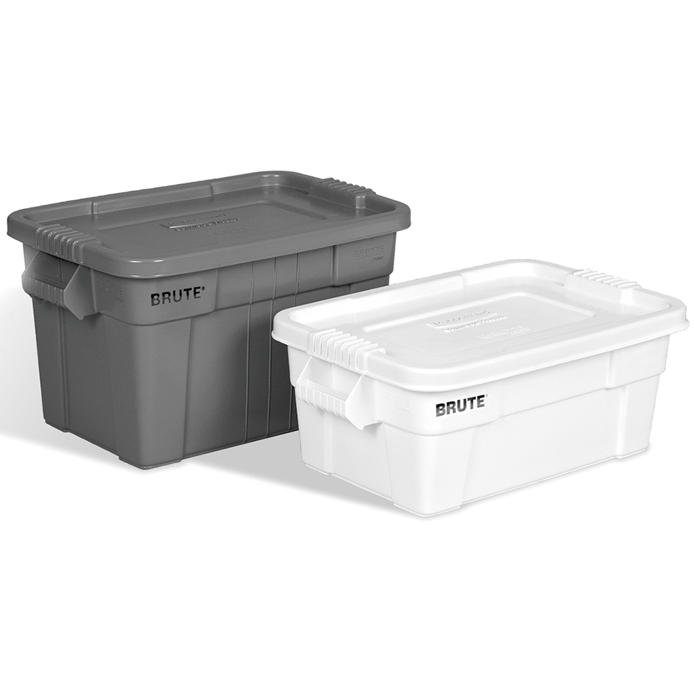 Rubbermaid Brute Tote With Lid Us Plastic Corp with regard to size 1000 X 1000
