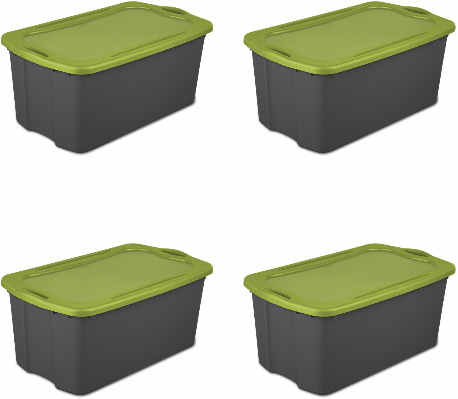 Rubbermaid Easy Carry Handle 288 Gallon Storage Container Wlid throughout measurements 1500 X 1309