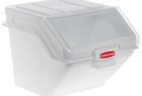 Rubbermaid Prosave 200 Cup White Plastic Stackable Storage Bin inside proportions 1000 X 1000