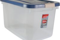 Rubbermaid Roughneck 66 Qt 165 Gal Clear Storage Tote Bin Clear pertaining to proportions 2000 X 2000