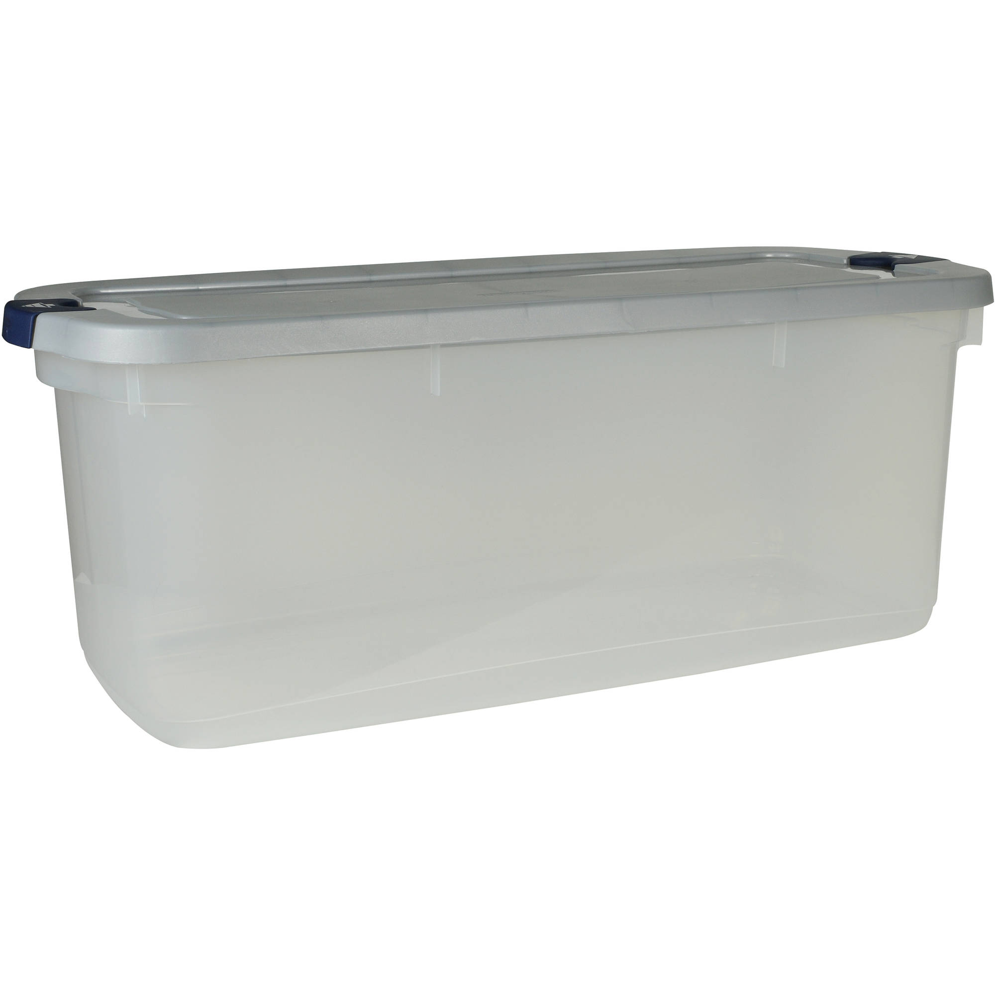 Rubbermaid Roughneck Clears Storage Tote Bins 95 Qt 2375 Gal pertaining to measurements 2000 X 2000